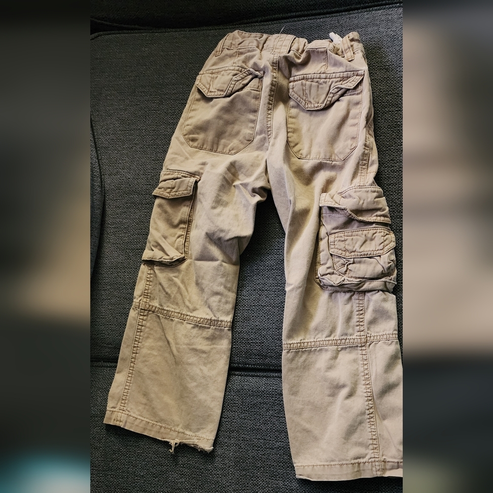 Boys Old Navy Adjustable Waist Cargo Pants - Picture 2 of 4